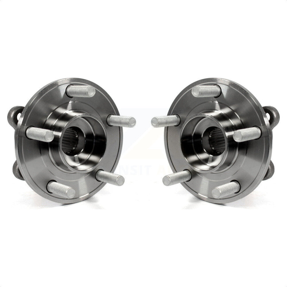 Front Wheel Bearing And Hub Assembly Pair For Ford Fusion Lincoln MKZ Police Responder Hybrid SSV Plug-In K70-100242 by Kugel