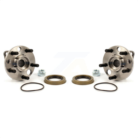 Front Wheel Bearing Hub Assembly Pair For Chevrolet Cavalier Pontiac Sunfire Grand Am Corsica Buick Skylark Oldsmobile Beretta Sunbird Achieva Cutlass Calais Skyhawk J2000 Firenza Somerset K70-100244 by Kugel