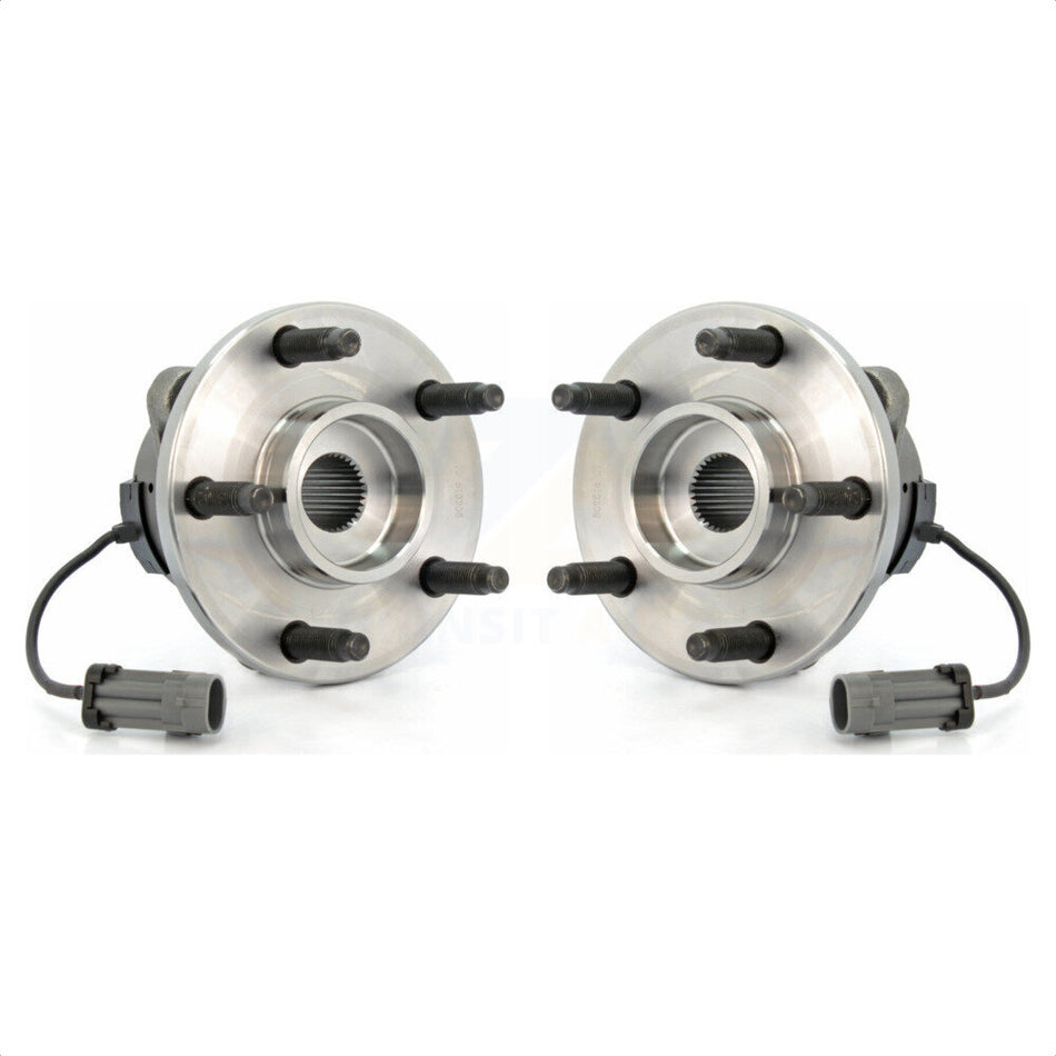 Front Wheel Bearing And Hub Assembly Pair For Chevrolet Cobalt HHR Saturn Ion Pontiac G5 Pursuit K70-100284 by Kugel