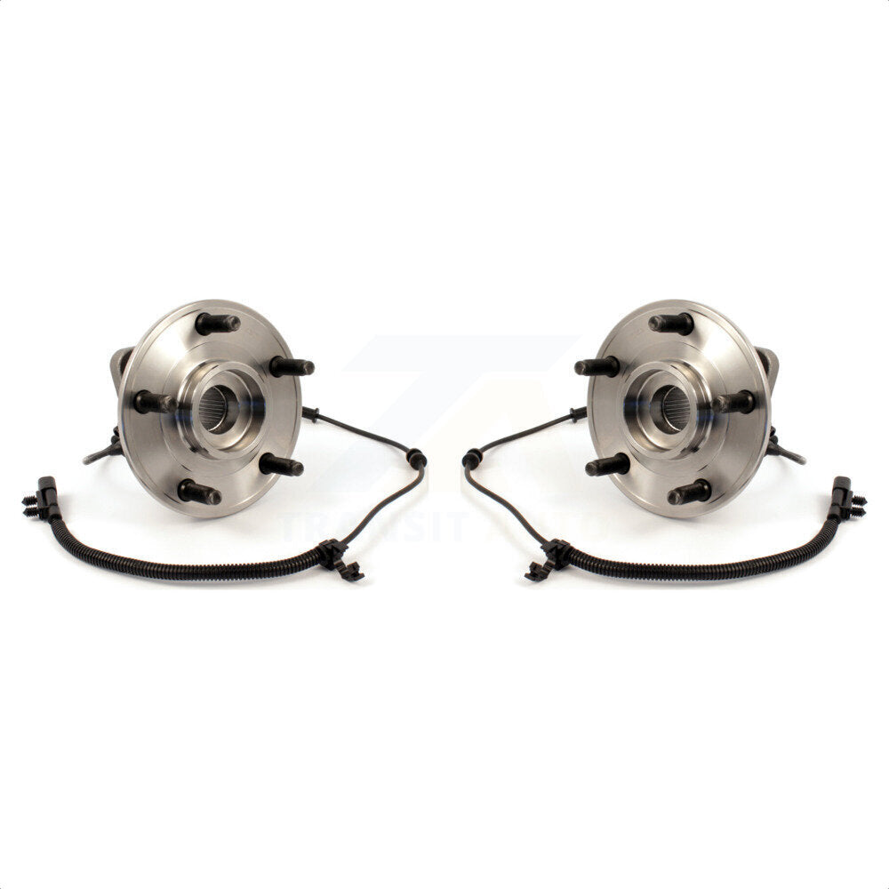 Front Wheel Bearing And Hub Assembly Pair For 2007-2010 Jeep Wrangler K70-100326 by Kugel