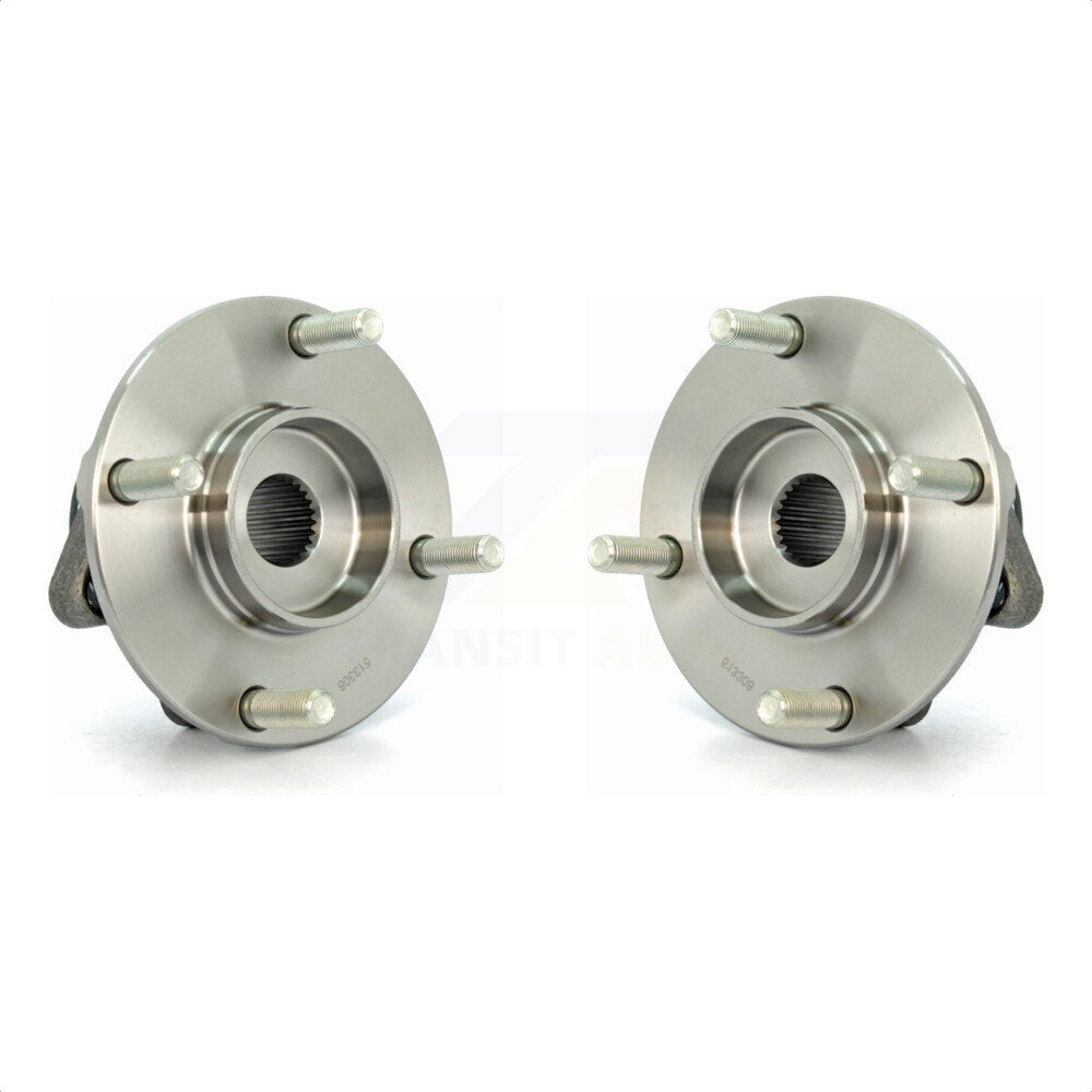 Front Wheel Bearing And Hub Assembly Pair For 2007-2011 Nissan Versa Non-ABS K70-100348 by Kugel