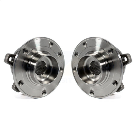 Front Wheel Bearing And Hub Assembly Pair For 2014-2022 Jeep Cherokee Without Off Road Suspension K70-100366 by Kugel