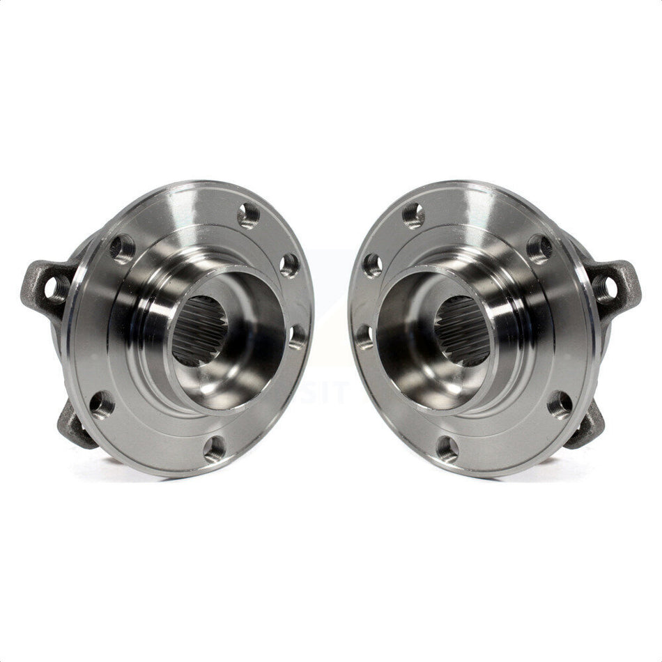 Front Wheel Bearing And Hub Assembly Pair For 2014-2022 Jeep Cherokee Without Off Road Suspension K70-100366 by Kugel