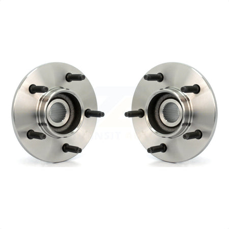 Front Wheel Bearing And Hub Assembly Pair For Ford F-150 4WD with 2-Wheel ABS K70-100378 by Kugel