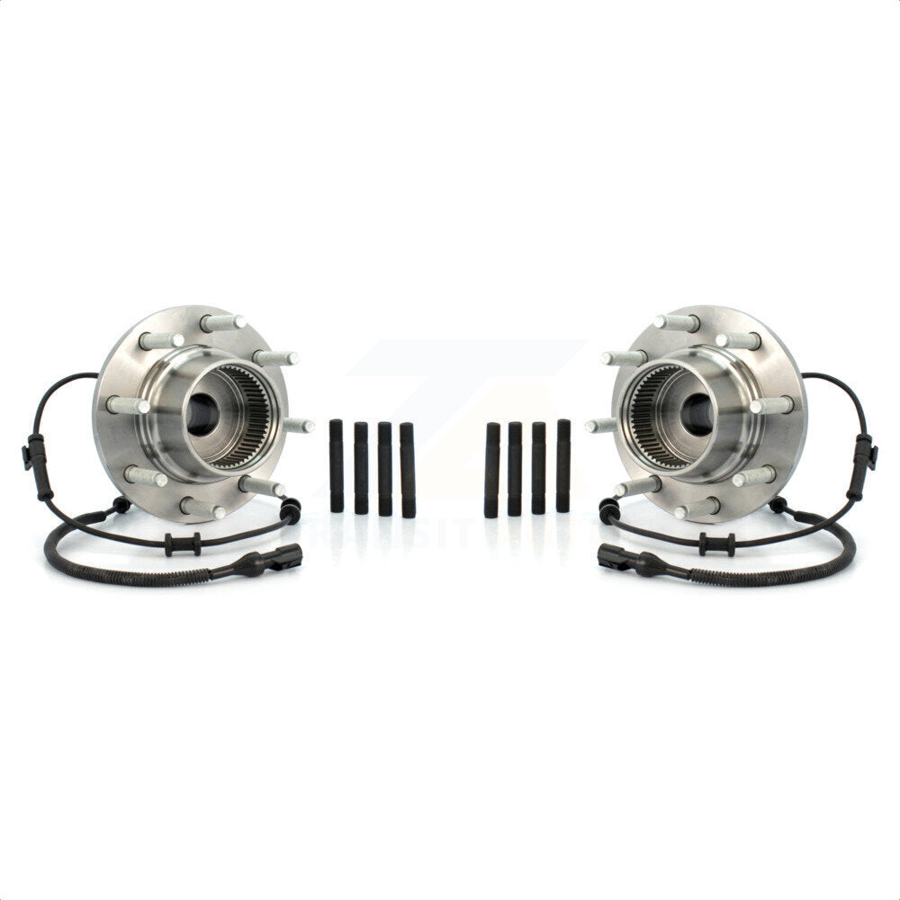 Front Wheel Bearing And Hub Assembly Pair For Ford F-250 Super Duty F-350 Excursion K70-100401 by Kugel