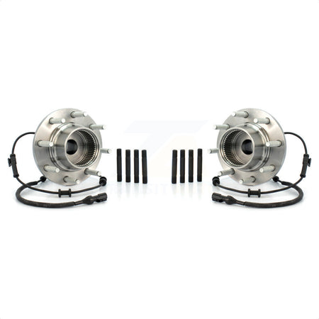 Front Wheel Bearing And Hub Assembly Pair For Ford F-250 Super Duty F-350 Excursion K70-100401 by Kugel