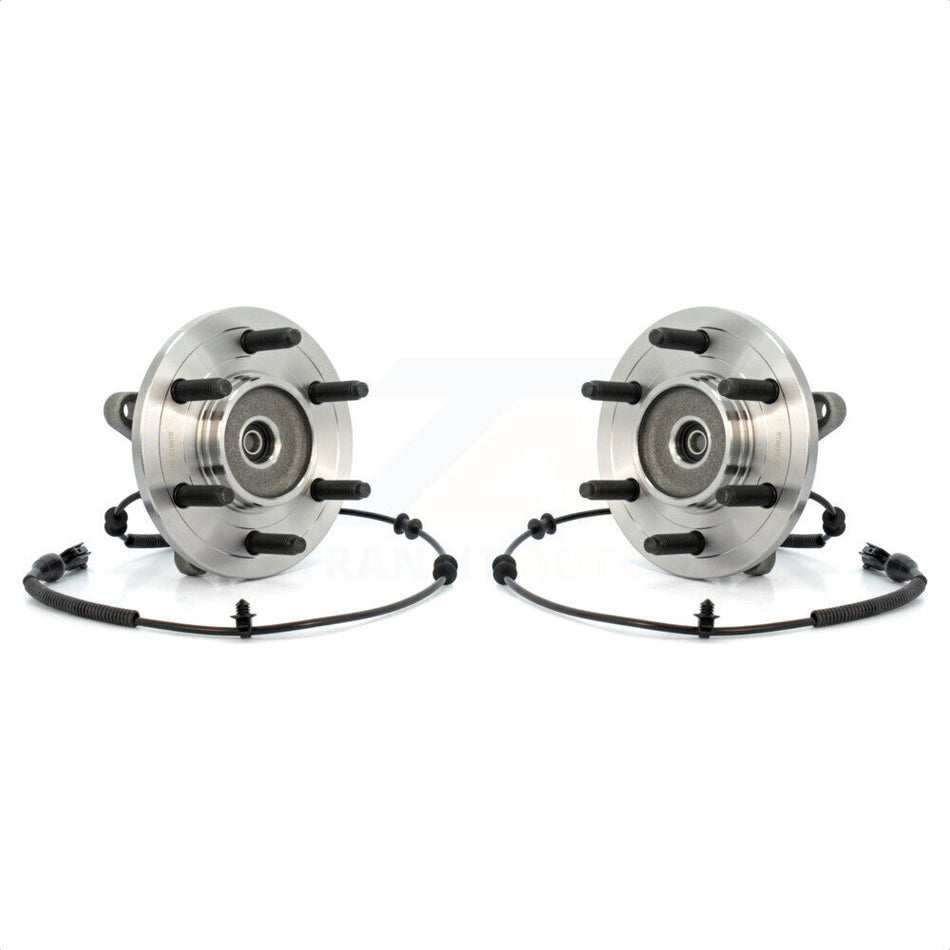 Front Wheel Bearing And Hub Assembly Pair For Ford F-150 Lincoln Mark LT K70-100415 by Kugel