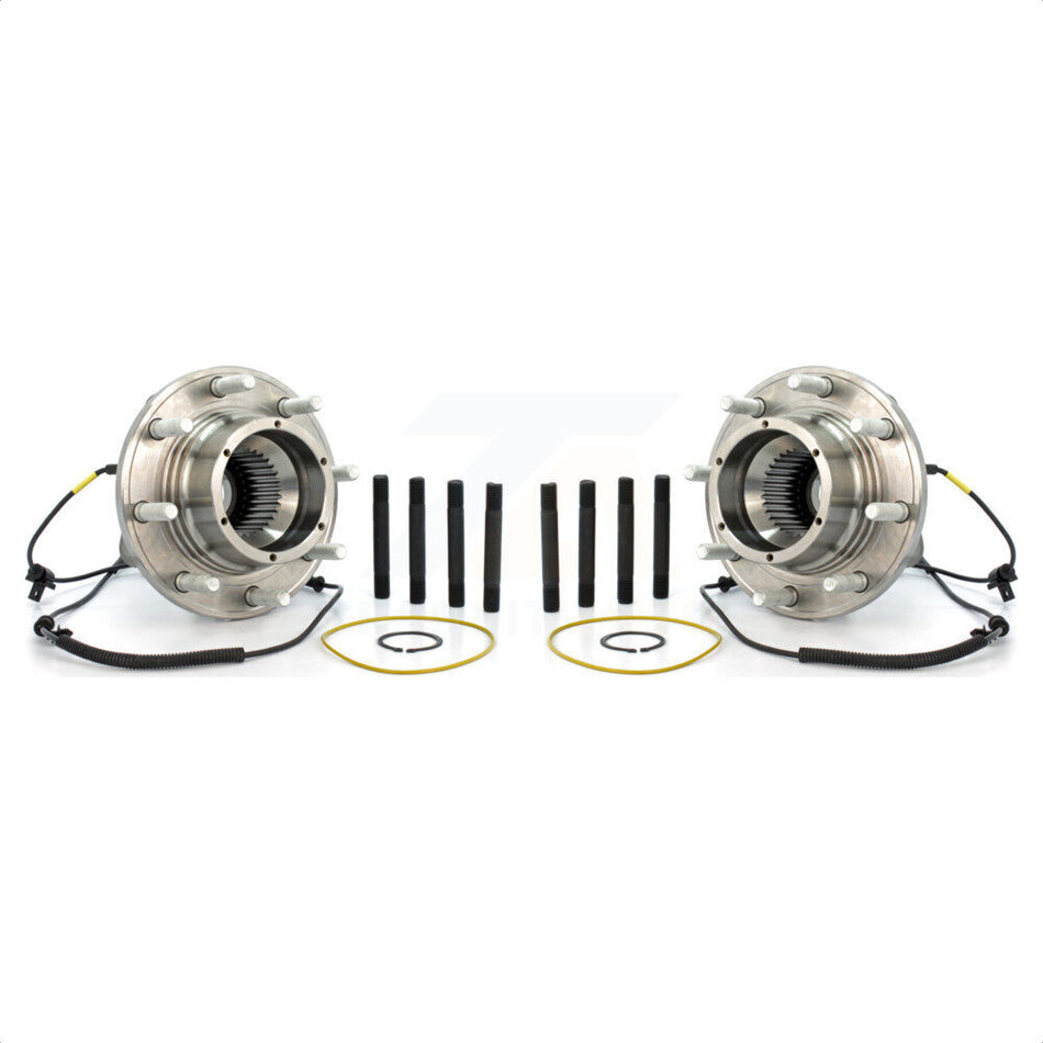 Front Wheel Bearing And Hub Assembly Pair For Ford F-250 Super Duty F-350 4WD K70-100418 by Kugel