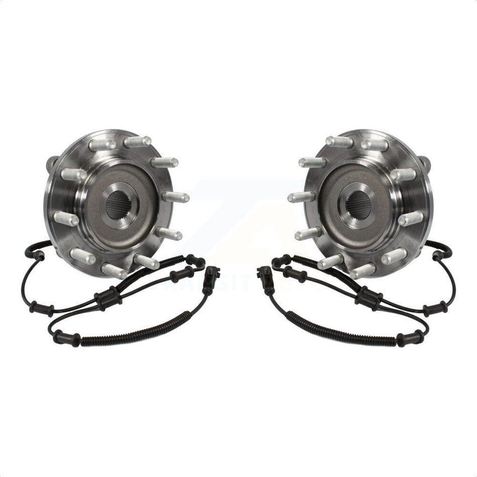 Front Wheel Bearing And Hub Assembly Pair For Ram 5500 Dodge 4500 K70-100433 by Kugel