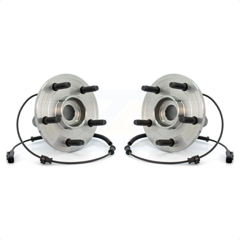 Front Wheel Bearing And Hub Assembly Pair For Dodge Ram 1500 K70-100444 by Kugel