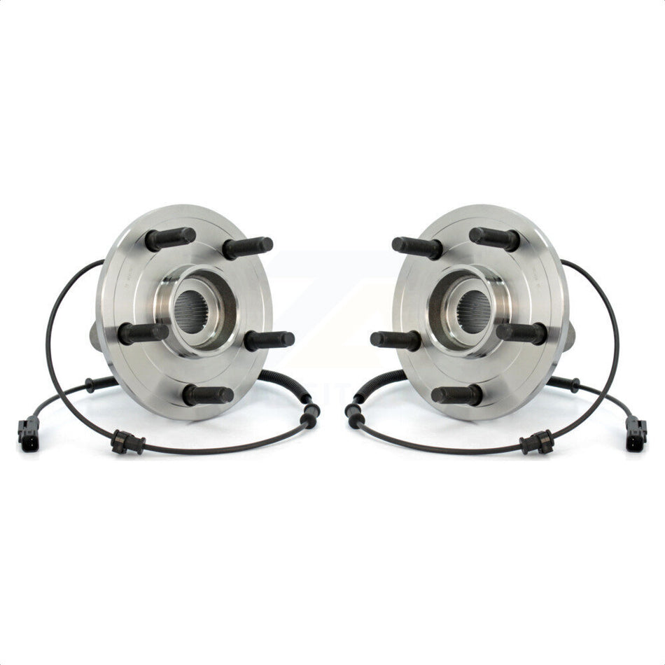 Front Wheel Bearing And Hub Assembly Pair For Dodge Ram 1500 K70-100444 by Kugel