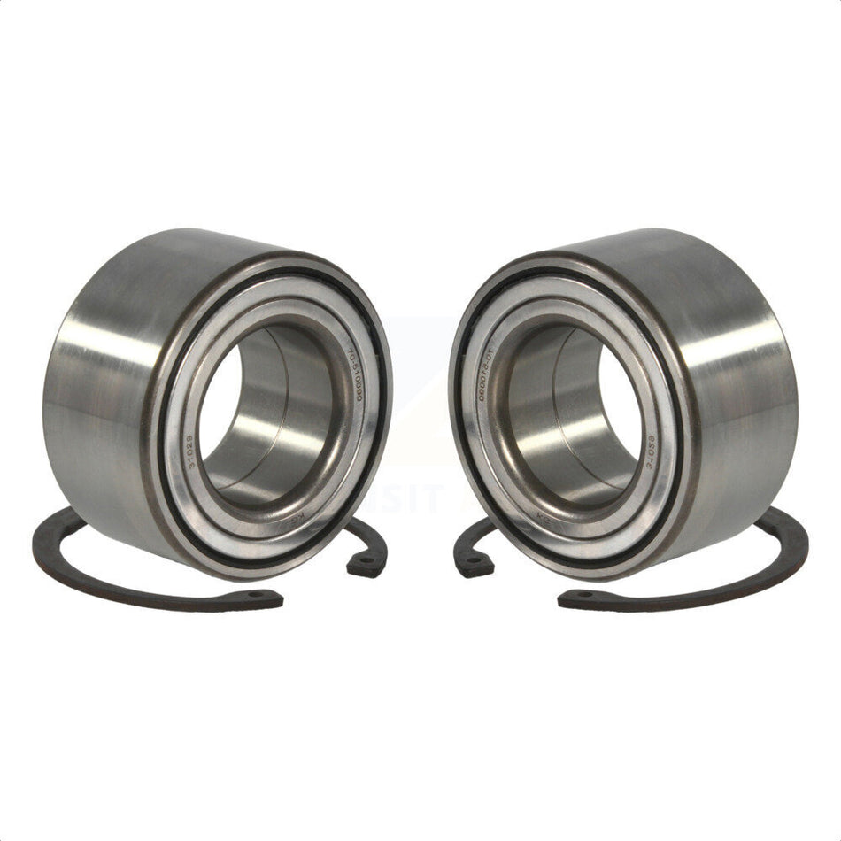 Front Wheel Bearing Pair For Jeep Compass Patriot Mitsubishi Dodge Caliber Outlander Sport Lancer RVR K70-100528 by Kugel