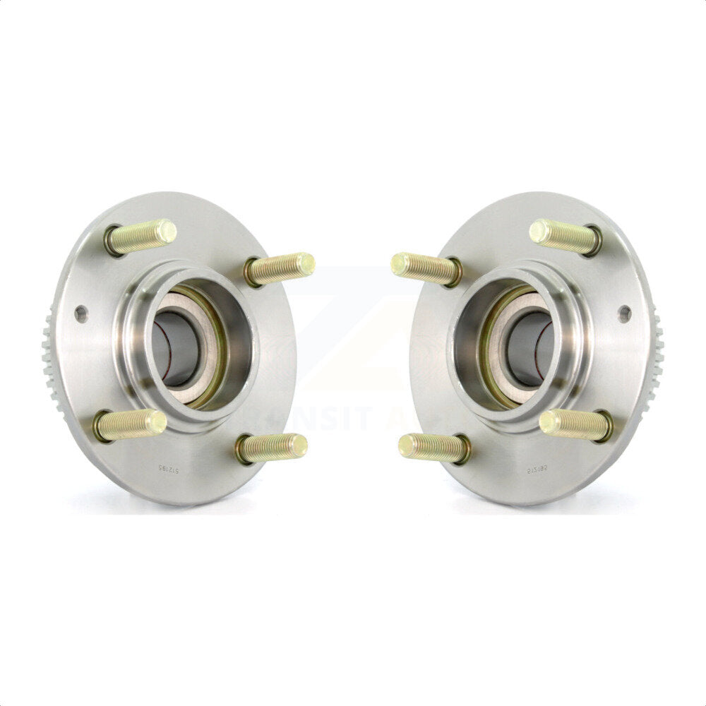 Rear Wheel Bearing And Hub Assembly Pair For Hyundai Elantra Kia Spectra Spectra5 4-Wheel ABS K70-100597 by Kugel