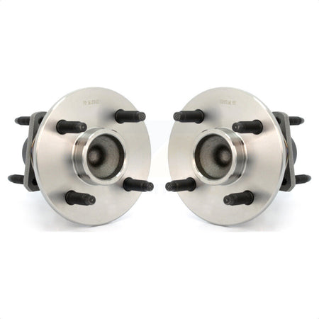 Rear Wheel Bearing And Hub Assembly Pair For Chevrolet Cobalt Saturn Ion Pontiac G5 Pursuit With 4 Lug Wheels 4-Wheel ABS K70-100616 by Kugel