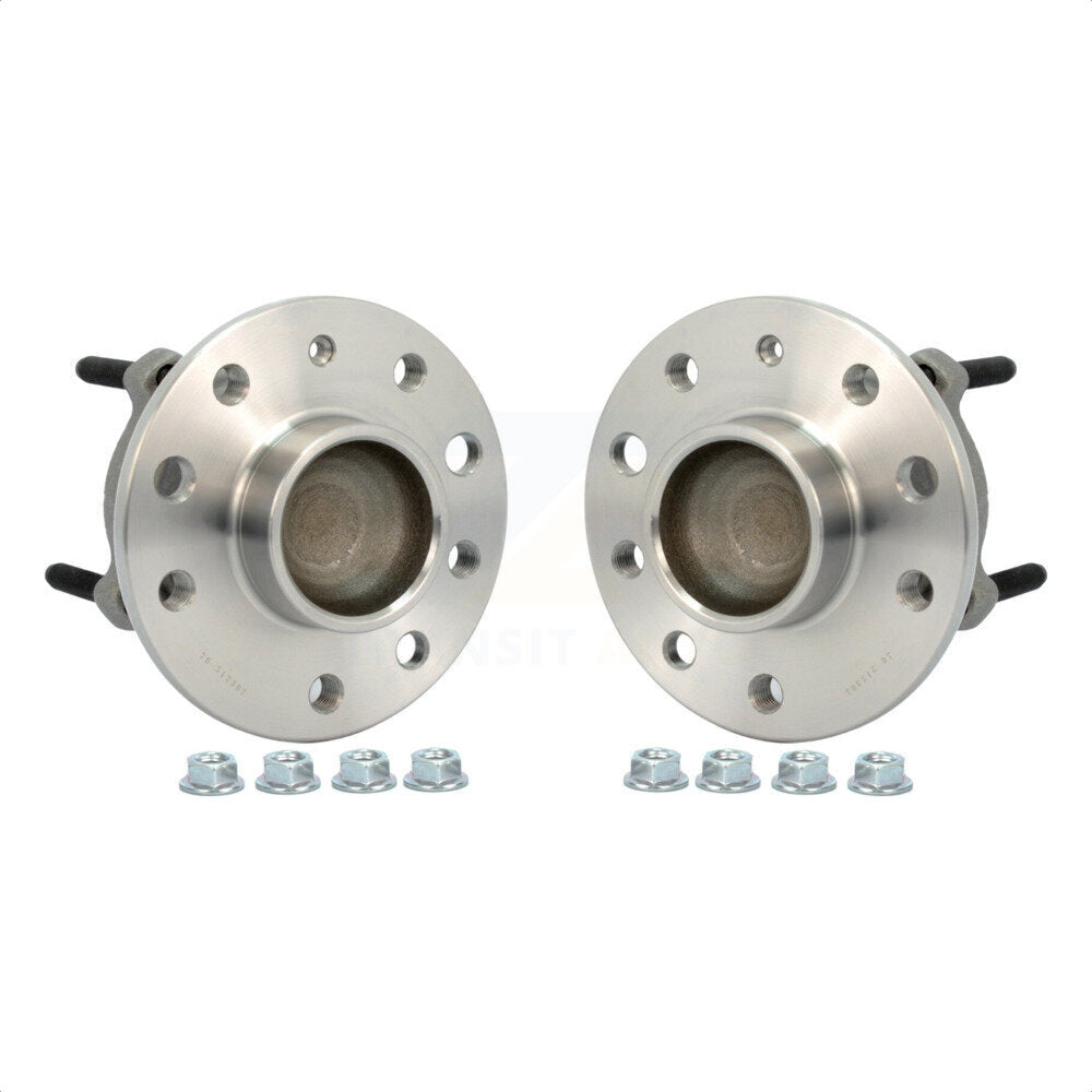 Rear Wheel Bearing And Hub Assembly Pair For Saab 9-3 9-3X K70-100649 by Kugel