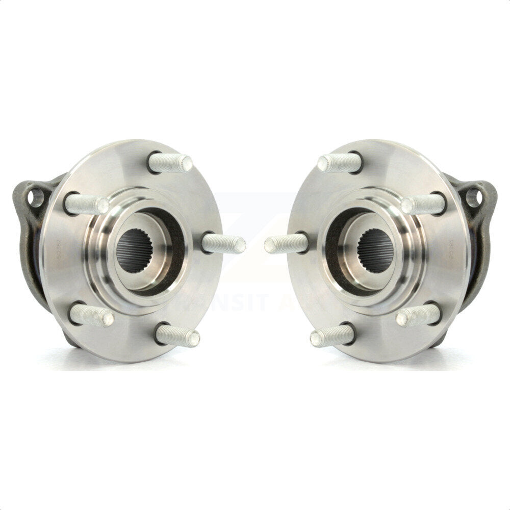 Rear Wheel Bearing And Hub Assembly Pair For Mitsubishi Lancer Outlander Sport K70-100700 by Kugel