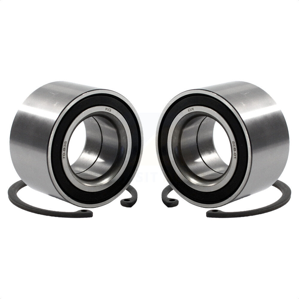 Rear Wheel Bearing Pair For 1988-1991 Honda Civic 4WD K70-101082 by Kugel