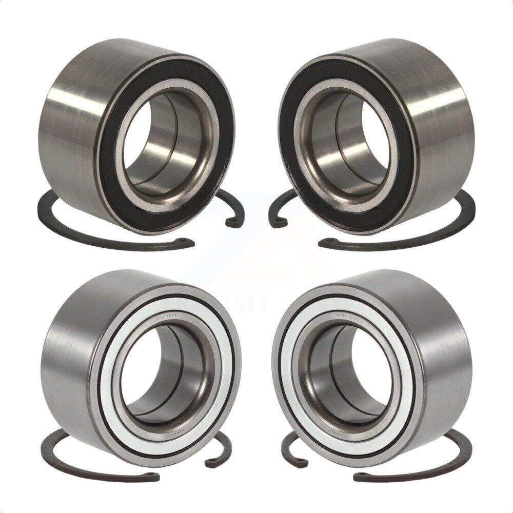 Front Rear Wheel Bearing Kit For 2004-2012 BMW X3 K70-101144 by Kugel