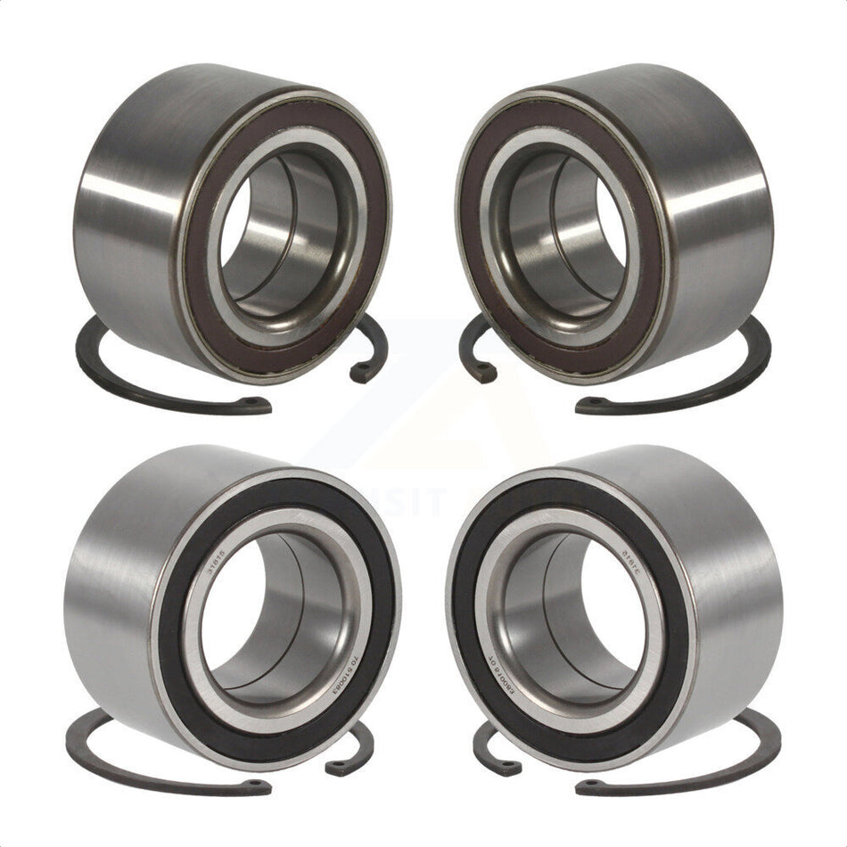 Front Rear Wheel Bearing Kit For 2012 Mercedes-Benz S350 K70-101151 by Kugel