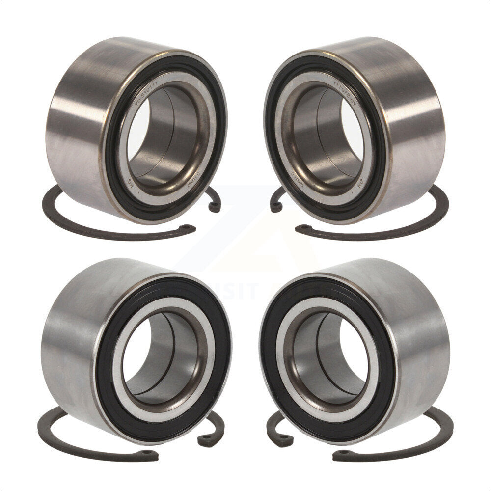 Front Rear Wheel Bearing Kit For Jaguar XF XJR XK XKR XJR575 XKR-S K70-101152 by Kugel