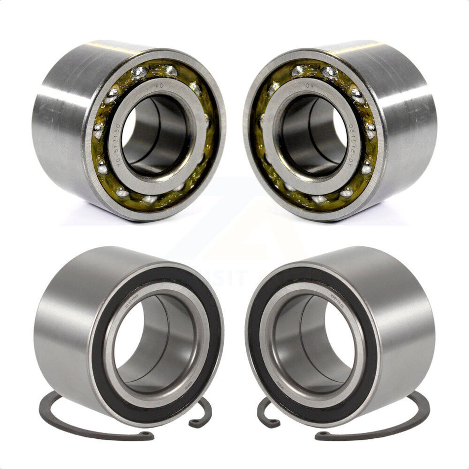 Front Rear Wheel Bearing Kit For 2001-2005 Lexus IS300 K70-101155 by Kugel