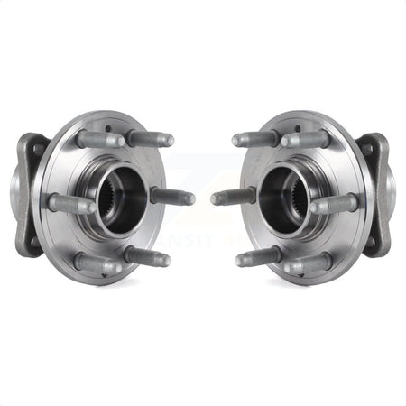 Front Wheel Bearing And Hub Assembly Pair For 2015-2020 Chevrolet Colorado GMC Canyon 4WD K70-101493 by Kugel