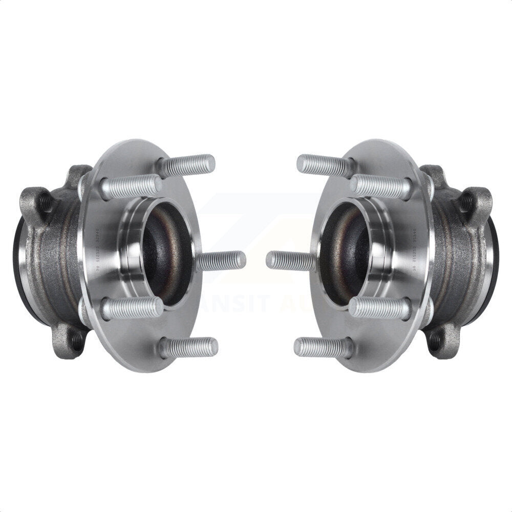 Rear Wheel Bearing And Hub Assembly Pair For 2014-2018 Mazda 3 Sport Vehicles Manufactured In Japan K70-101503 by Kugel