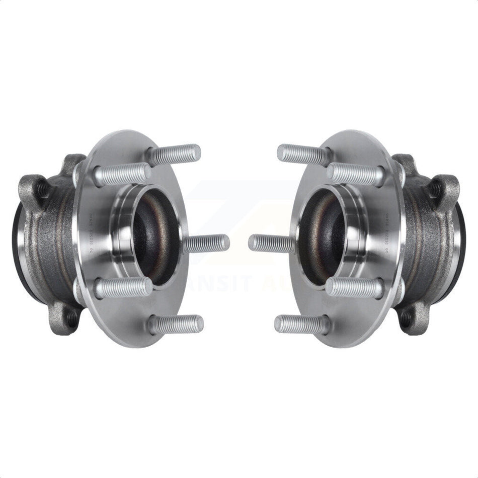 Rear Wheel Bearing And Hub Assembly Pair For 2014-2018 Mazda 3 Sport Vehicles Manufactured In Japan K70-101503 by Kugel