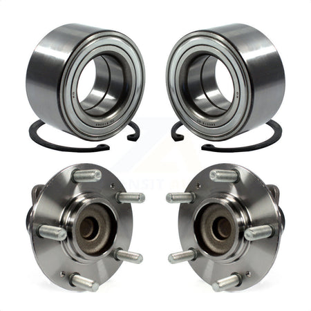 Front Rear Wheel Bearing And Hub Assembly Kit For Kia Soul K70-101648 by Kugel