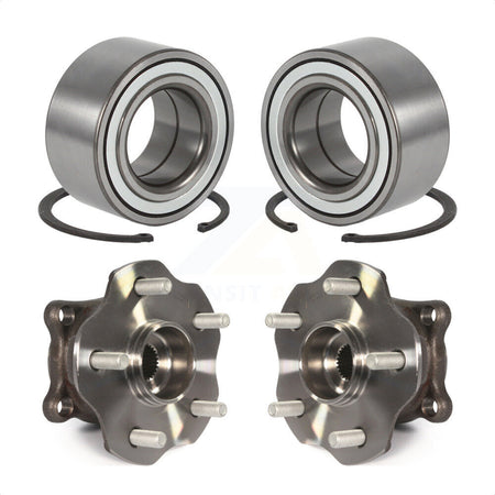 Front Rear Wheel Bearing And Hub Assembly Kit For Lexus RX350 Toyota Highlander RX450h AWD K70-101663 by Kugel