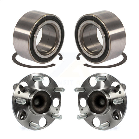 Front Rear Wheel Bearing And Hub Assembly Kit For Honda Civic K70-101680 by Kugel