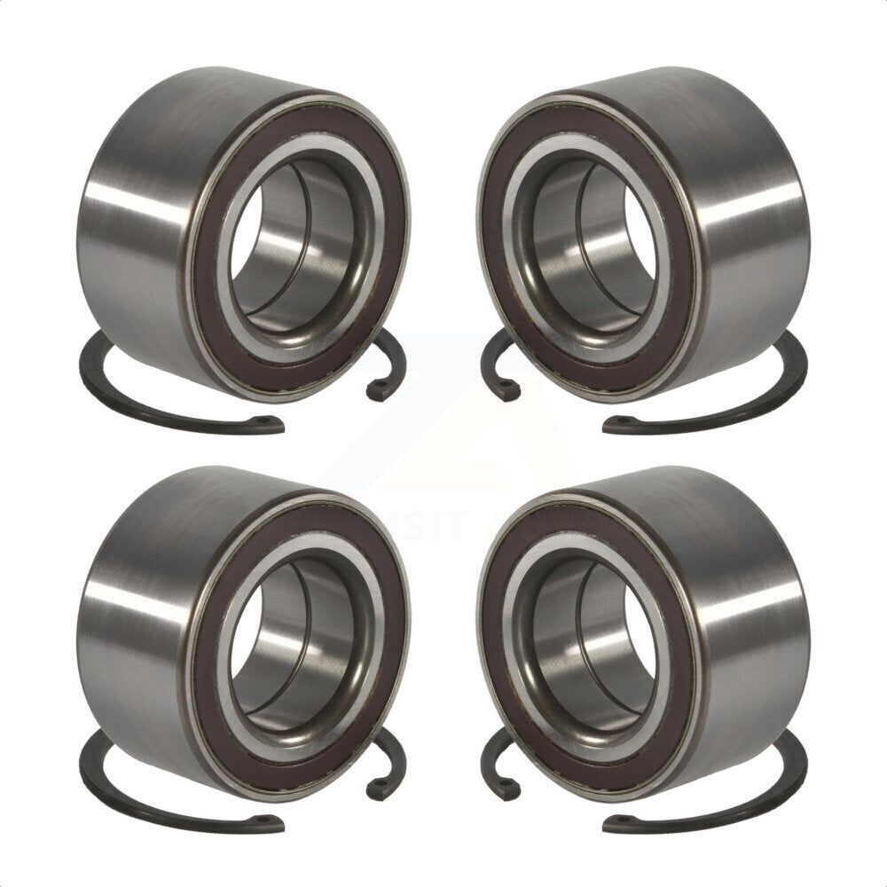 Front Rear Wheel Bearing Kit For 2013-2019 Buick Encore Chevrolet Trax AWD K70-101723 by Kugel