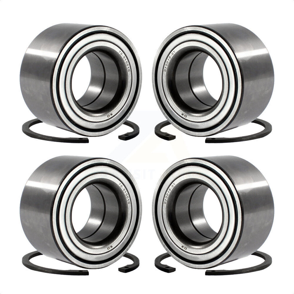 Front Rear Wheel Bearing Kit For Ford Fusion Lincoln MKZ Mercury Milan K70-101727 by Kugel