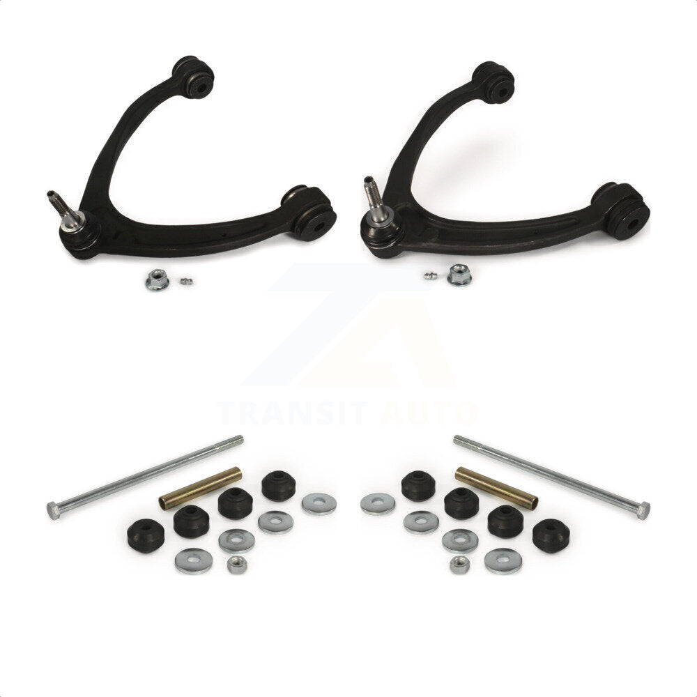 Front Suspension Control Arm And Ball Joint Assembly Link Kit For Chevrolet Silverado 1500 GMC Tahoe Sierra Suburban Yukon Cadillac XL Avalanche Escalade ESV EXT 7-1/4" Length K72-100009 by Top Quality