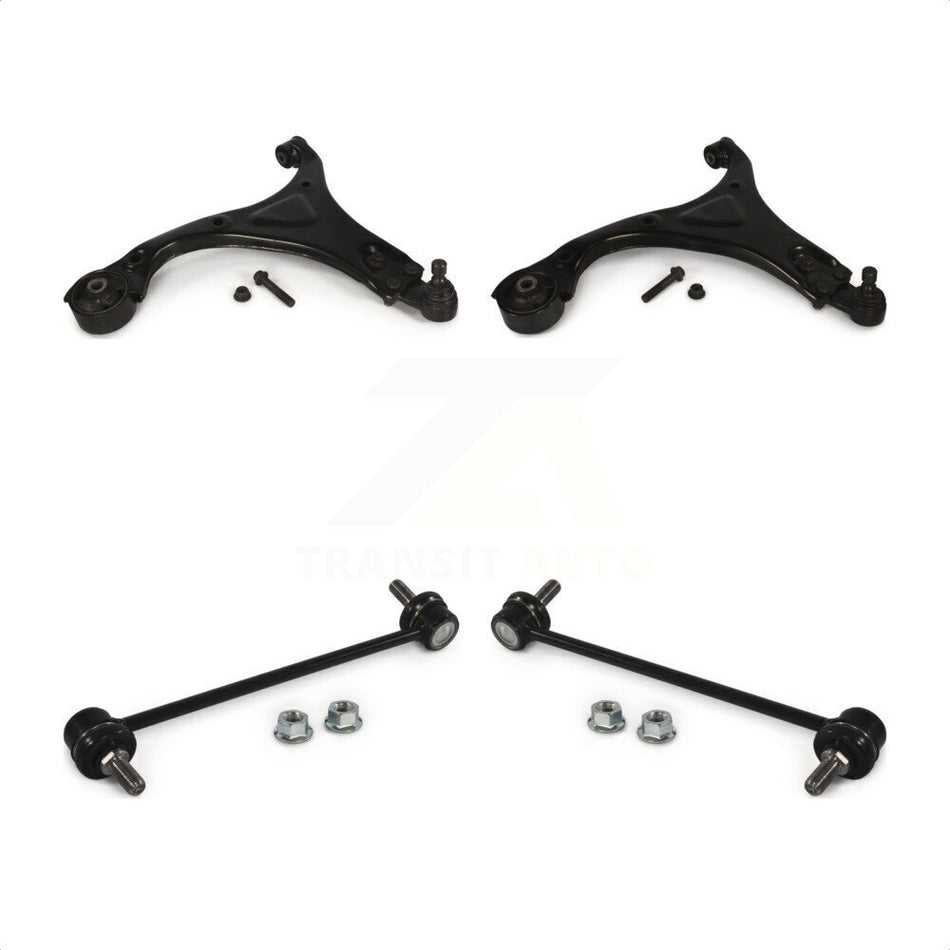 Front Suspension Control Arm And Ball Joint Assembly Link Kit For 2012-2013 Hyundai Sonata GL GLS 10.63" Center To Length K72-100061 by Top Quality