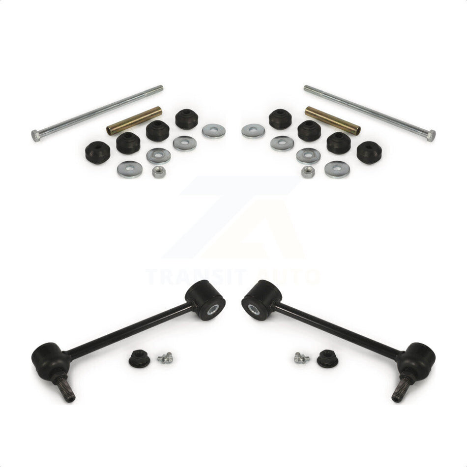 Front Rear Suspension Link Kit For Chevrolet Tahoe GMC Yukon Suburban 1500 Cadillac XL Avalanche Escalade ESV EXT 7-1/4" Length K72-100786 by Top Quality