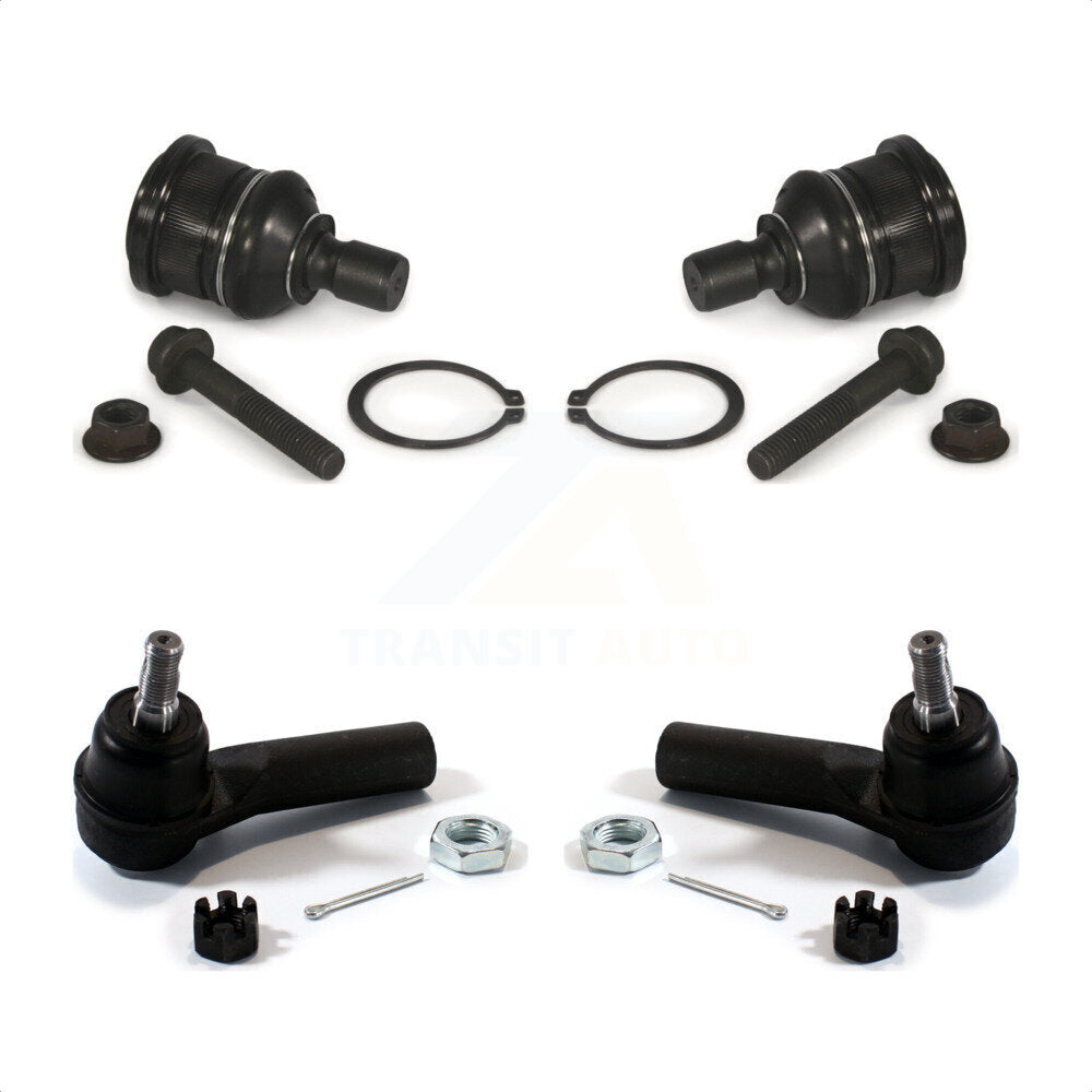 Front Suspension Ball Joint And Tie Rod End Kit For Ford Escape Mazda Tribute Mercury Mariner K72-100961 by Top Quality