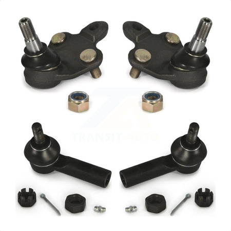 Front Suspension Ball Joint And Tie Rod End Kit For Toyota Matrix Pontiac Vibe K72-100967 by Top Quality