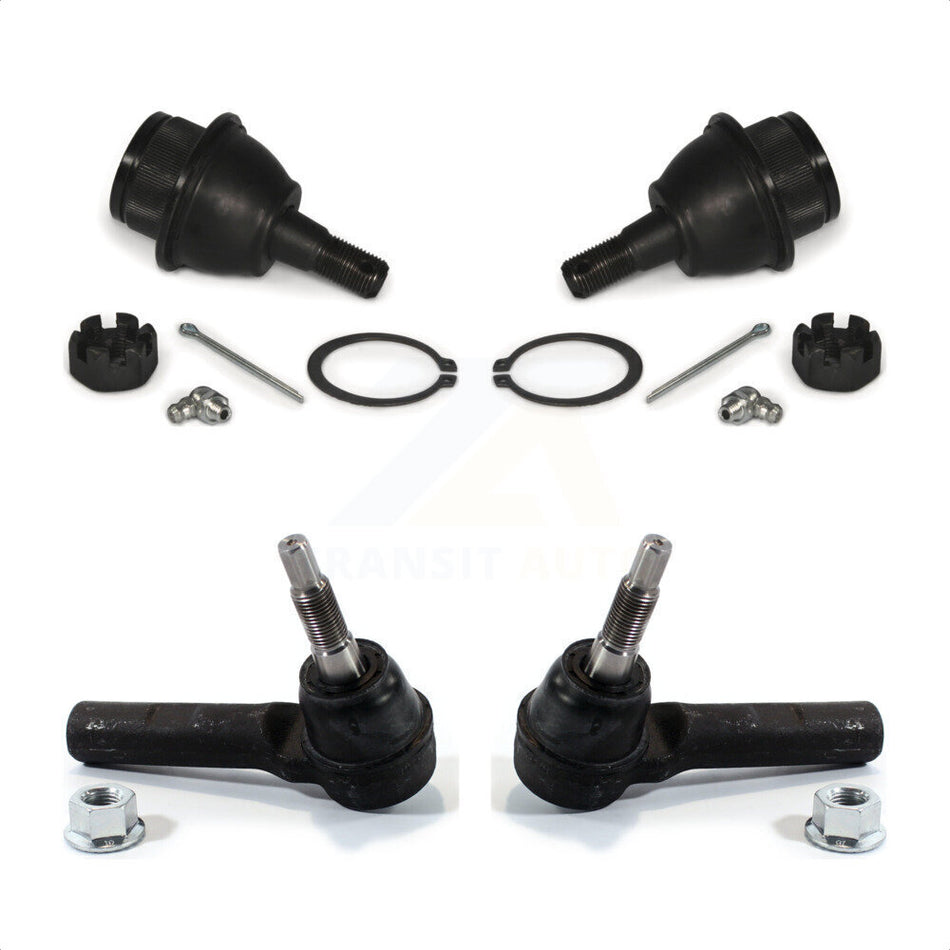 Front Suspension Ball Joint And Tie Rod End Kit For Dakota Dodge Mitsubishi Raider Ram K72-100968 by Top Quality