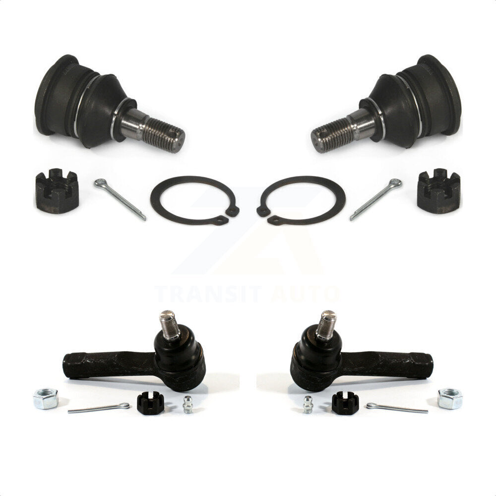 Front Suspension Ball Joint And Tie Rod End Kit For 2000-2006 Nissan Sentra K72-100979 by Top Quality