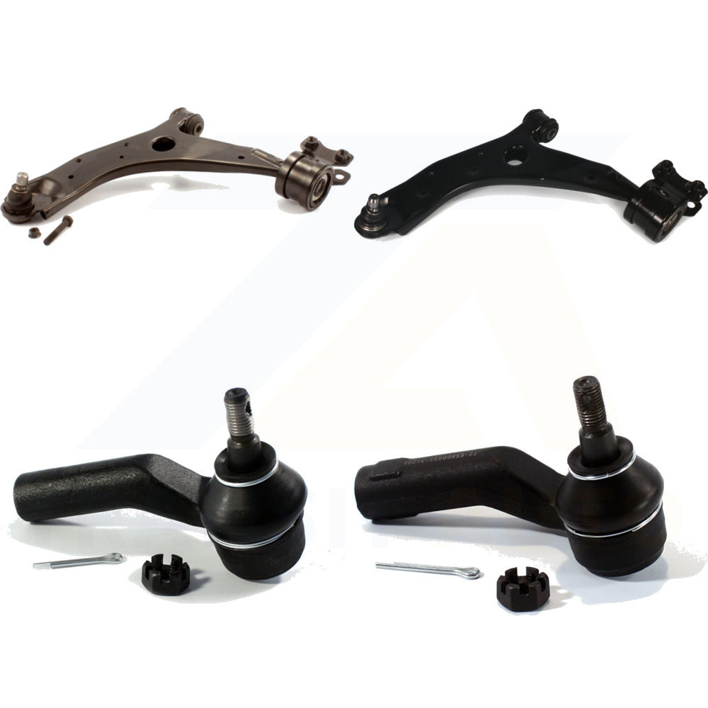 Front Suspension Control Arm And Tie Rod End Kit For Mazda 3 5 Sport K72-100998 by Top Quality