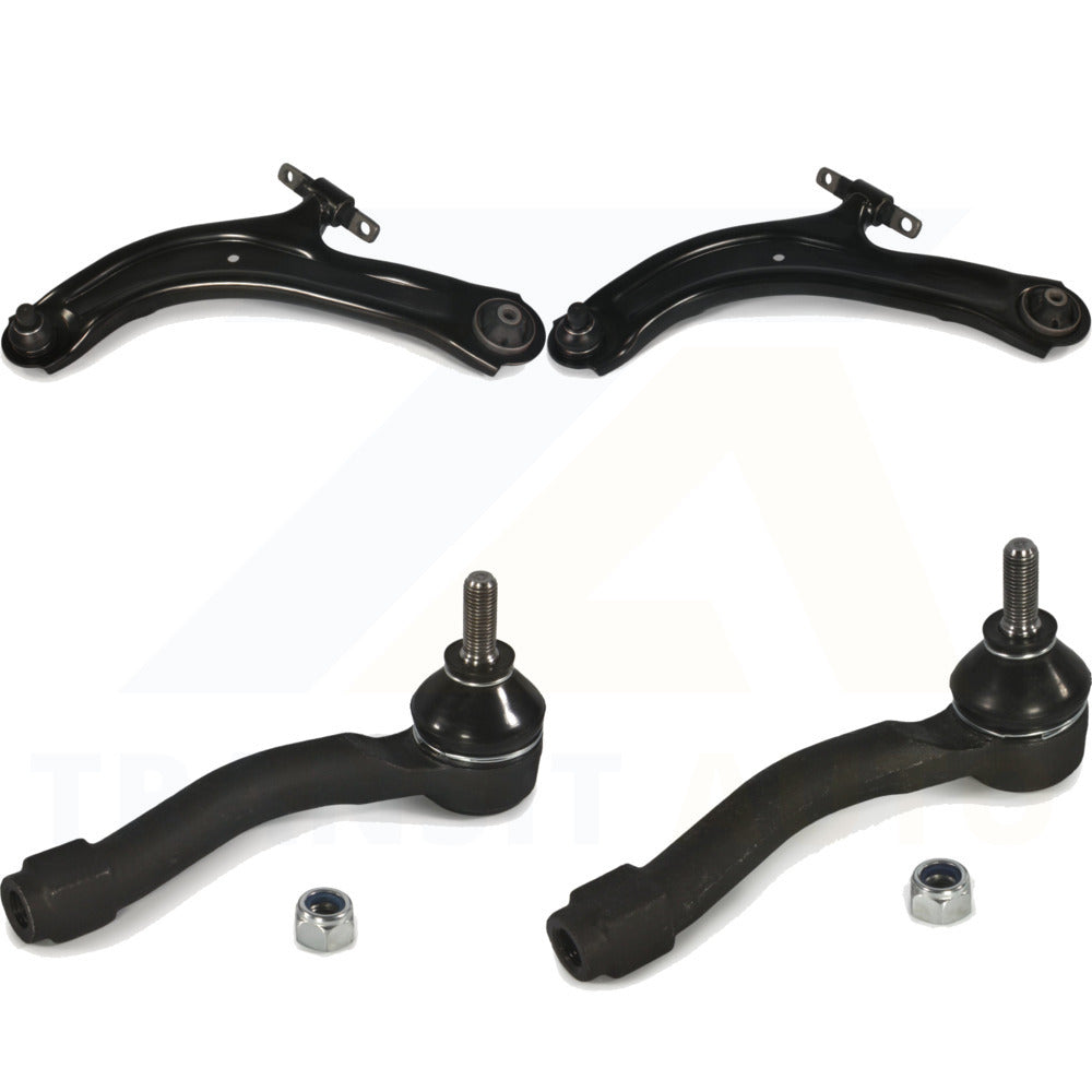 Front Suspension Control Arm And Tie Rod End Kit For 2007-2012 Nissan Sentra K72-101003 by Top Quality