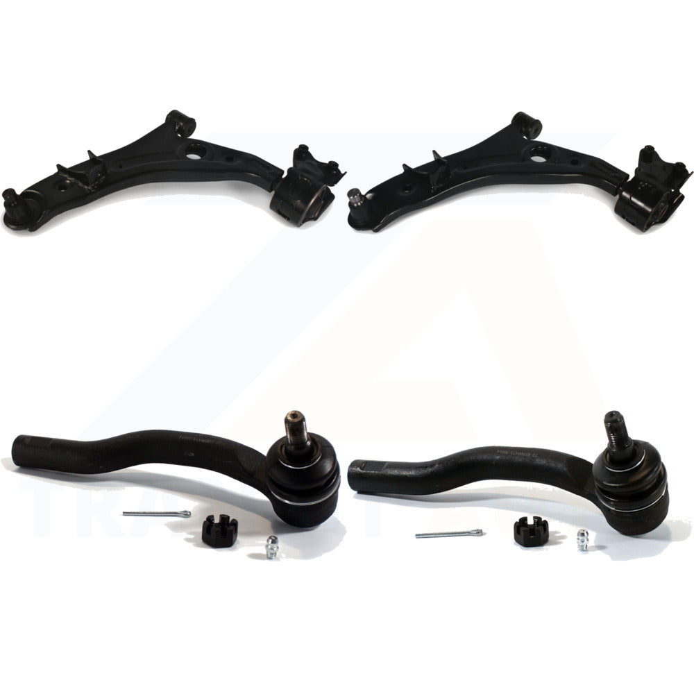 Front Suspension Control Arm And Tie Rod End Kit For Ford Edge Lincoln MKX K72-101006 by Top Quality