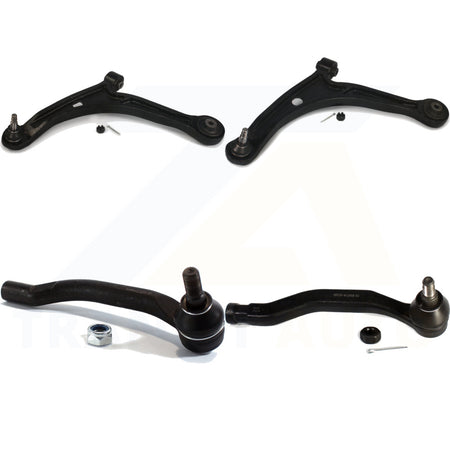 Front Suspension Control Arm And Tie Rod End Kit For Honda Pilot Acura MDX K72-101013 by Top Quality