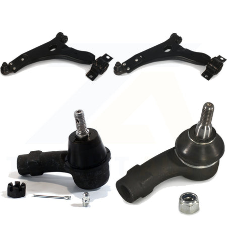 Front Suspension Control Arm And Tie Rod End Kit For Ford Focus K72-101024 by Top Quality