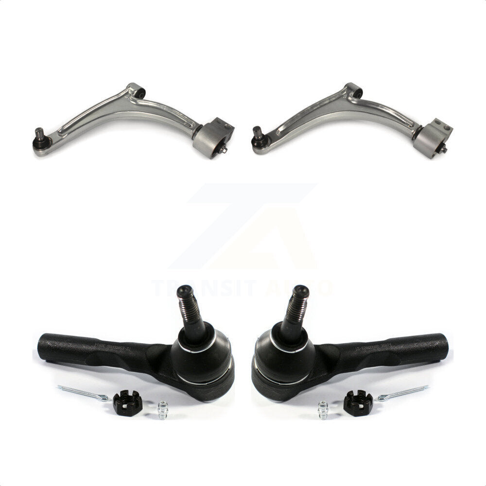 Front Suspension Control Arm And Tie Rod End Kit For Chevrolet Malibu Pontiac G6 Saturn Aura Contains Rear Bushings K72-101046 by Top Quality