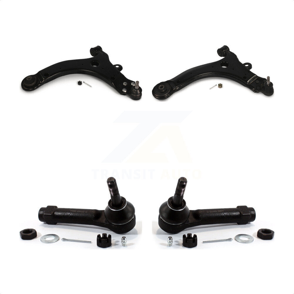 Front Suspension Control Arm And Tie Rod End Kit For Chevrolet Impala Pontiac Grand Prix Venture Limited Montana Monte Carlo Oldsmobile Silhouette Trans Sport K72-101056 by Top Quality