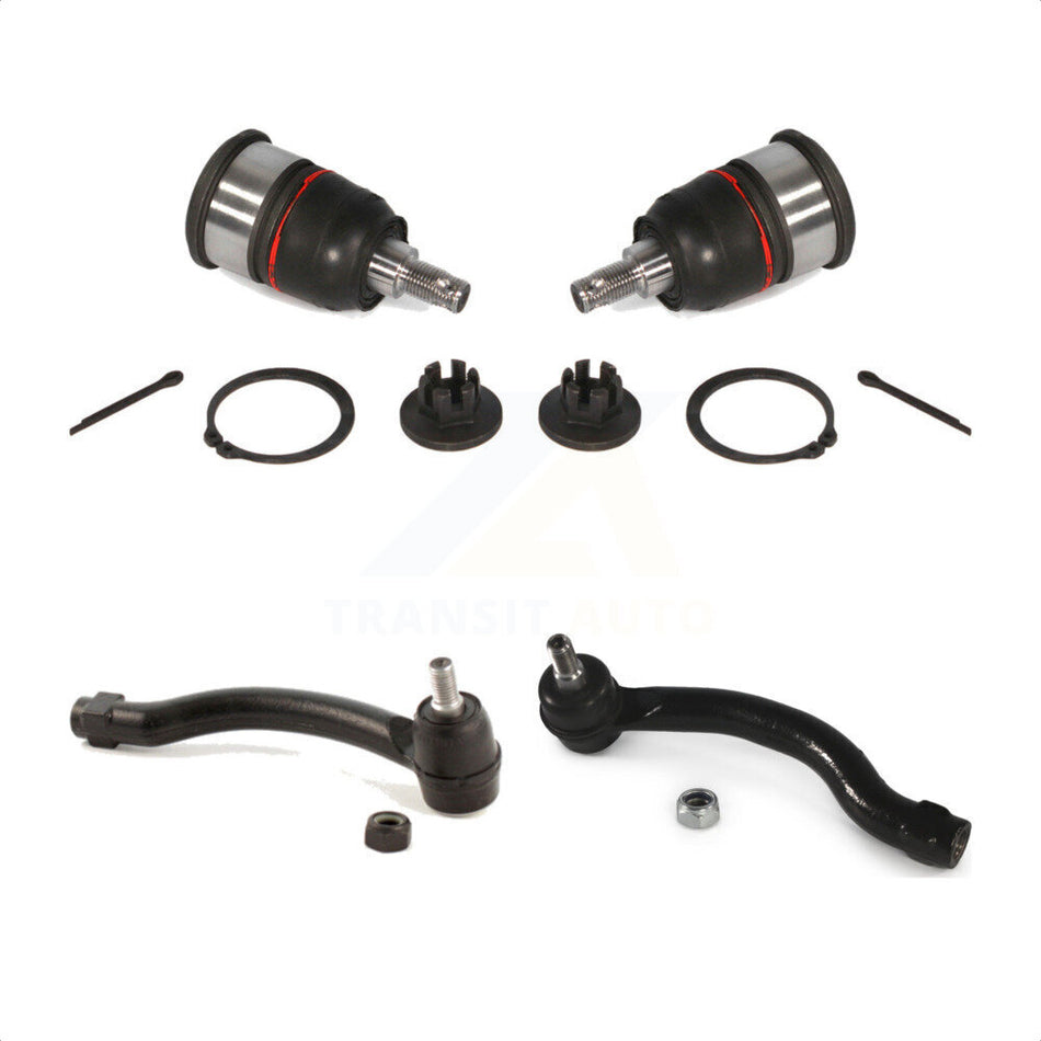 Front Suspension Ball Joint And Tie Rod End Kit For 2004-2008 Acura TL K72-101065 by Top Quality