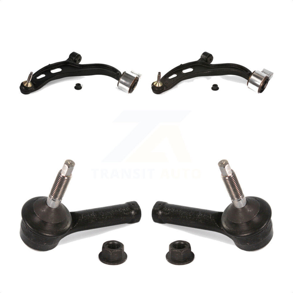 Front Suspension Control Arm And Tie Rod End Kit For Ford Police Interceptor Sedan Flex Lincoln MKT Special Service K72-101112 by Top Quality