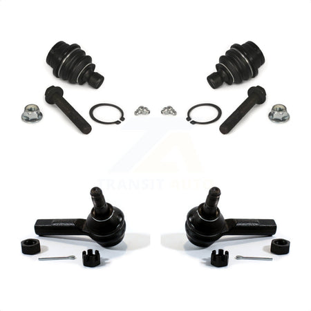 Front Suspension Ball Joint And Tie Rod End Kit For 2004 Nissan Pathfinder Armada With 14mm Diameter Thread K72-101286 by Top Quality